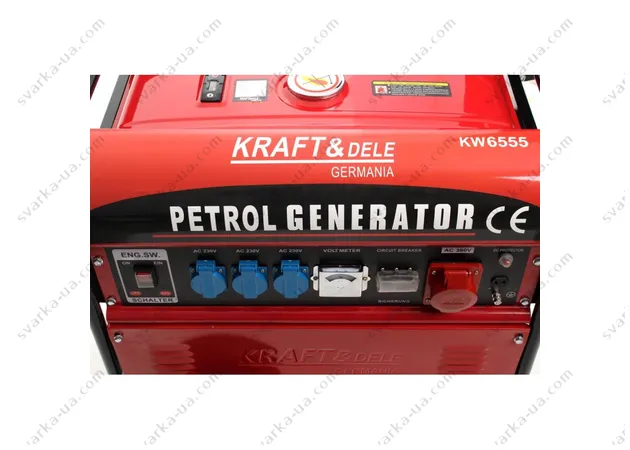 Фото 11 - Бензиновый генератор Kraft&Dele KD107
